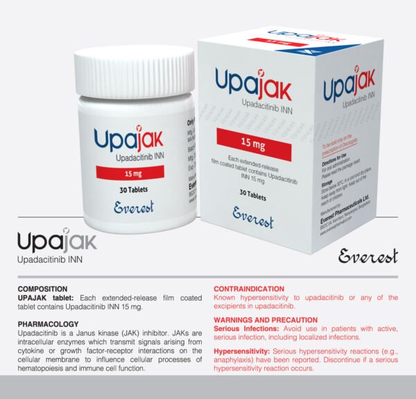 Upadacitinib INN 15 mg (Rinvoq)